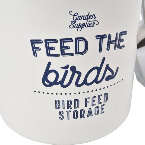 Burgon & Ball 'Feed The Birds' Bird Food Tin - Stone