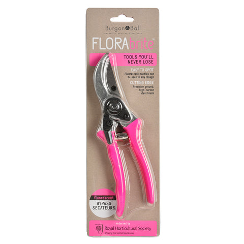 Burgon & Ball FloraBrite® Pink Bypass Secateurs