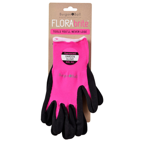 Burgon & Ball FloraBrite® Pink Garden Gloves - S/M