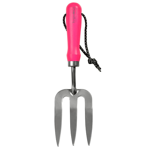 burgon & ball FloraBrite® Pink Hand Fork