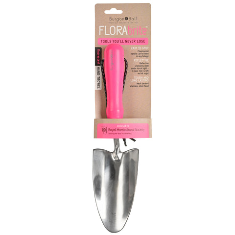 Burgon & Ball FloraBrite® Pink Hand Trowel