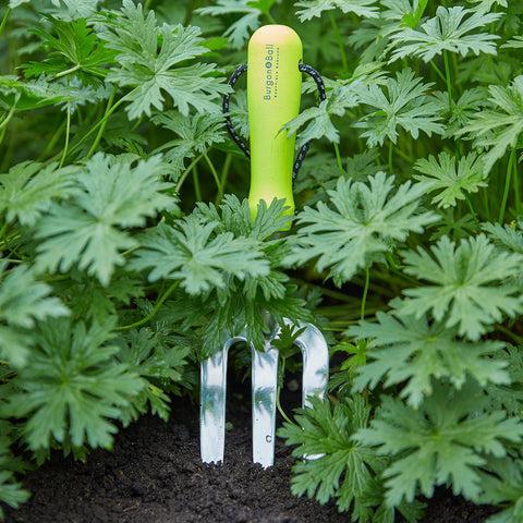 Burgon & Ball FloraBrite® Yellow Hand Fork