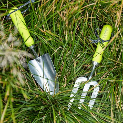 Burgon & Ball FloraBrite® Yellow Hand Fork