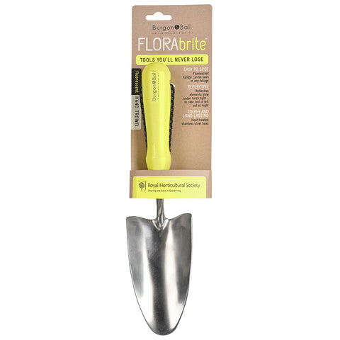Burgon & Ball FloraBrite® Yellow Hand Trowel