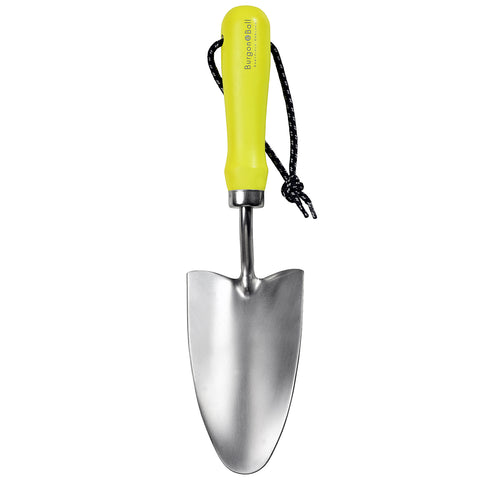 burgon & ball FloraBrite® Yellow Hand Trowel