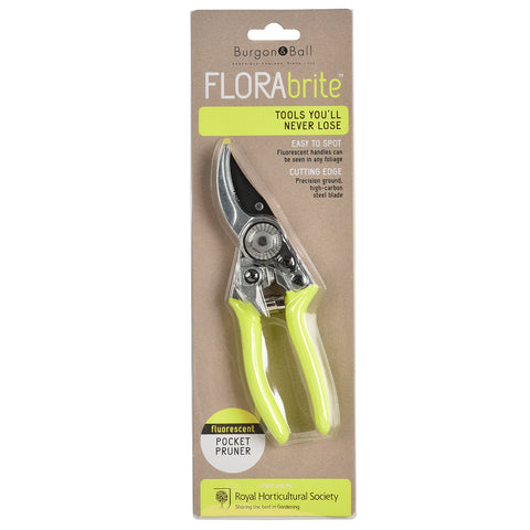 Burgon & Ball FloraBrite® Yellow Pocket Pruner