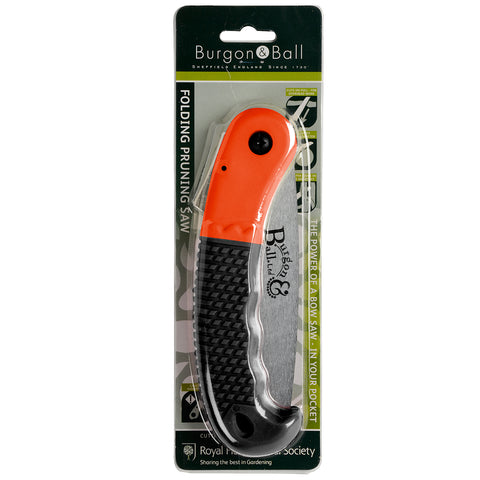 Burgon & Ball Folding Pruning Saw - RHS Endorsed