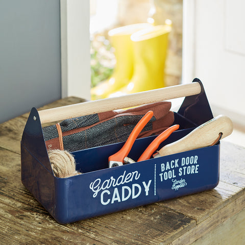 Burgon & Ball Garden Caddy - Atlantic Blue