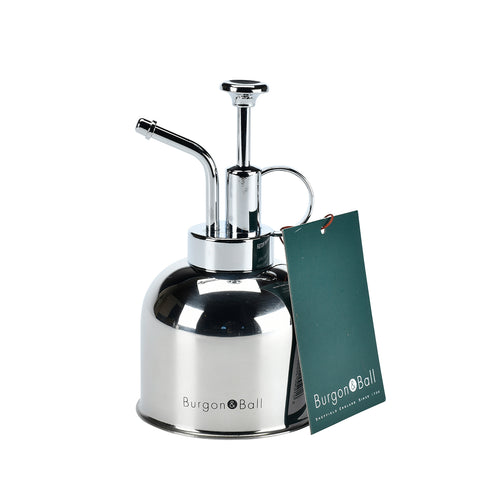 Burgon & Ball Indoor Plant Mister - Stainless Steel
