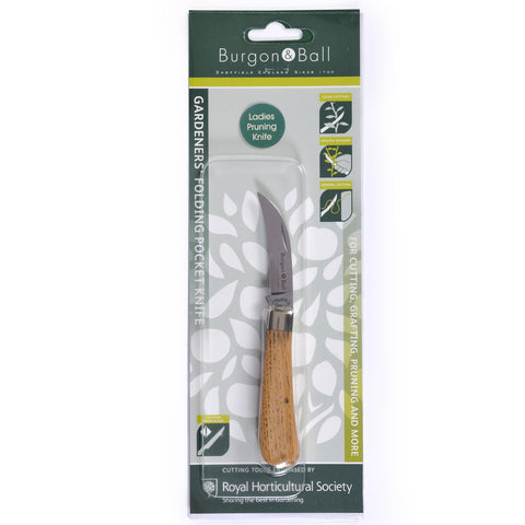 Burgon & Ball Ladies' Pruning Knife - RHS Endorsed
