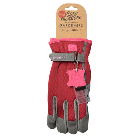 Burgon & Ball Love The Glove - Berry - S/M
