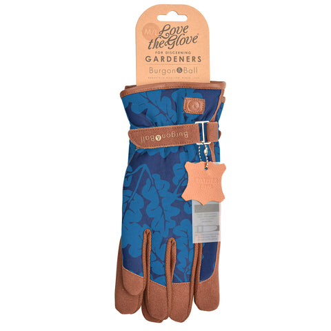 Burgon & Ball Love The Glove - Oak Leaf Navy - S/M