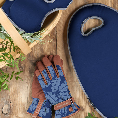Burgon & Ball Love The Glove - Oak Leaf Navy - S/M
