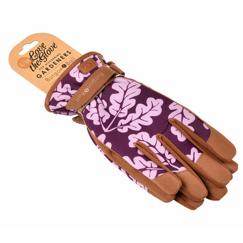 Burgon & Ball Love The Glove - Oak Leaf Plum - S/M