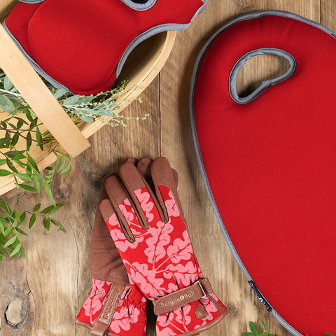 Burgon & Ball Love The Glove - Oak Leaf Poppy - M/L