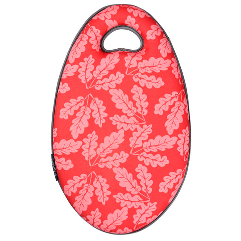 burgon & ball Oak Leaf Poppy Kneelo® Garden Kneeler