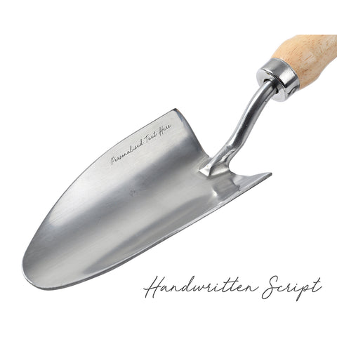 Burgon & Ball Personalised Hand Trowel - RHS Endorsed