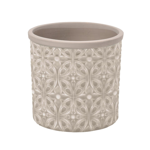 burgon & ball Porto Grey Glazed Pot - Small
