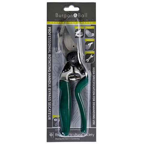 Burgon & Ball Professional Rotating Handle Secateur