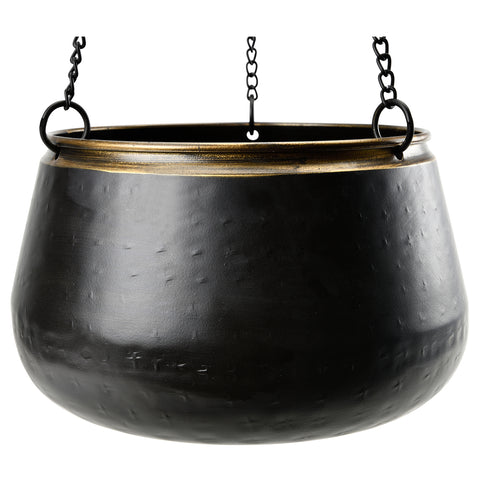 Burgon & Ball Sahara Sunset Metal Hanging Pot - Large