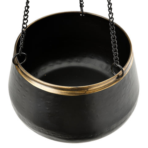 Burgon & Ball Sahara Sunset Metal Hanging Pot - Large