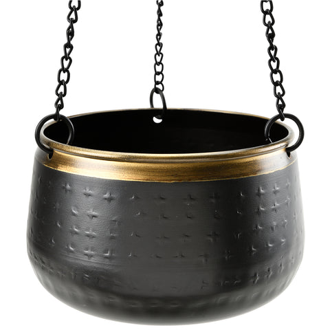 Burgon & Ball Sahara Sunset Metal Hanging Pot - Medium