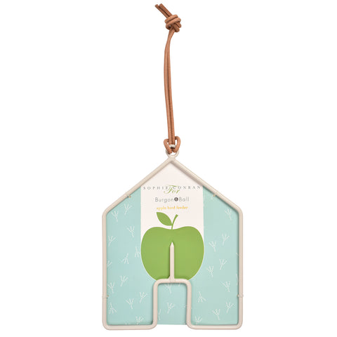 burgon & ball Sophie Conran Apple Bird Feeder - House