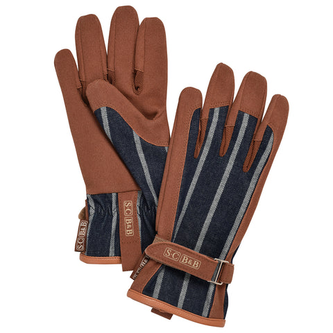 burgon & ball Sophie Conran Everyday Gloves - Ticking