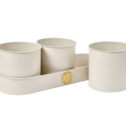 Burgon & Ball Sophie Conran Herb Pots - Buttermilk