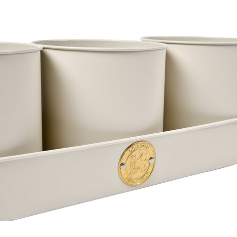 Burgon & Ball Sophie Conran Herb Pots - Buttermilk