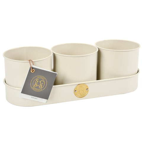 burgon & ball Sophie Conran Herb Pots - Buttermilk