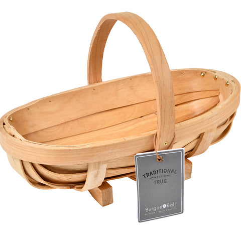 Burgon & Ball Traditional Wooden Trug - Medium
