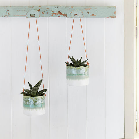 Burgon & Ball 'Wave' Hanging Pot