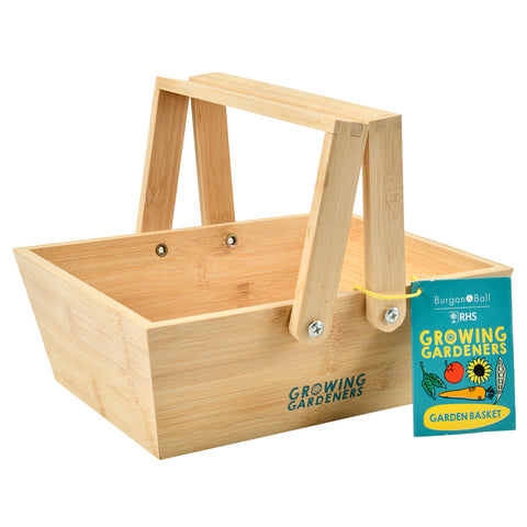 Burgon & Ball Children's Garden Basket - RHS Growing Gardeners