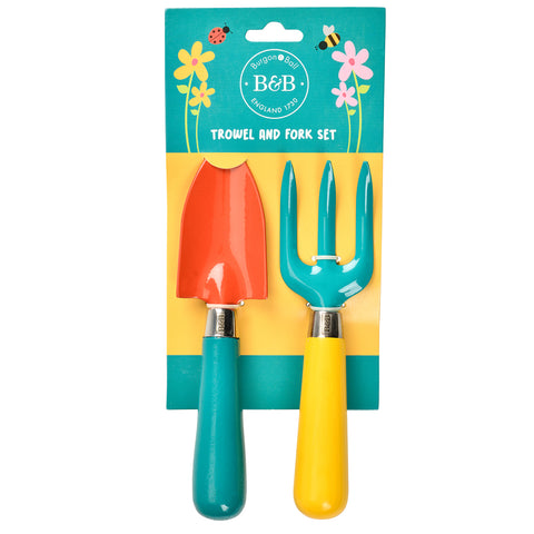 Burgon & Ball Children's Garden Trowel And Fork Set - Estate