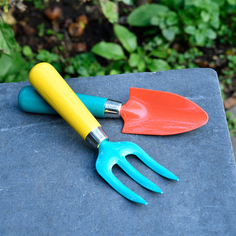 Burgon & Ball Children's Garden Trowel And Fork Set - Estate