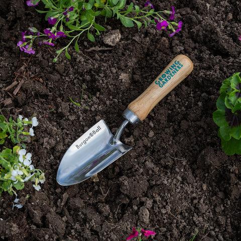 Burgon & Ball Children's Hand Trowel - RHS Growing Gardeners