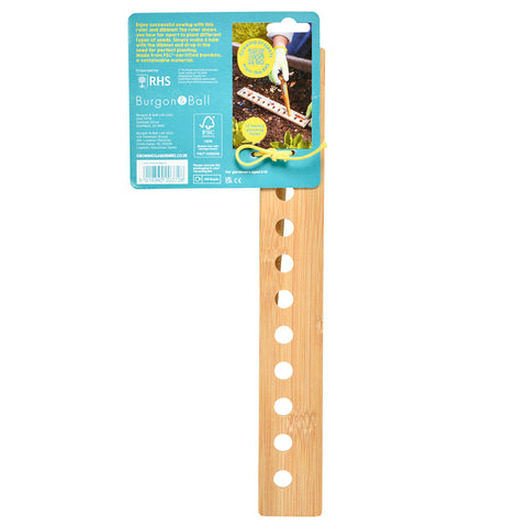 Burgon & Ball Children's Planting Ruler And Dibber Set - RHS Growing Gardeners