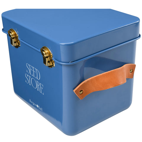 Burgon & Ball Collector Mini Seed Store - Cotswold Blue