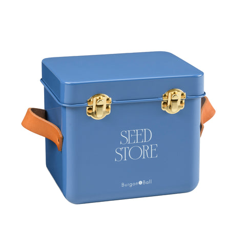 burgon & ball Collector Mini Seed Store - Cotswold Blue
