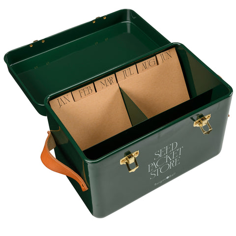 Burgon & Ball Collector Seed Packet Store - Heritage Green