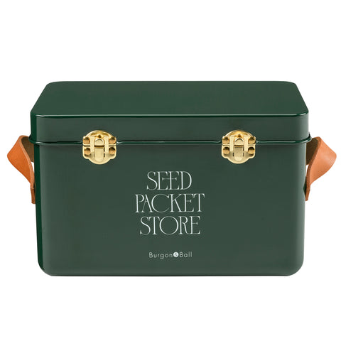 Burgon & Ball Collector Seed Packet Store - Heritage Green