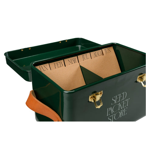 Burgon & Ball Collector Seed Packet Store - Heritage Green