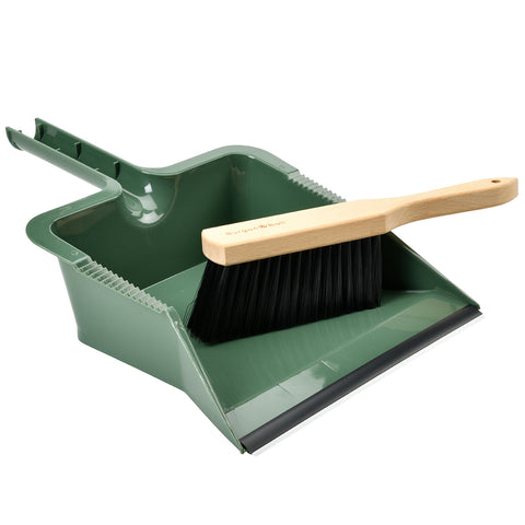burgon & ball Large Dustpan and Brush Set - RHS Endorsed