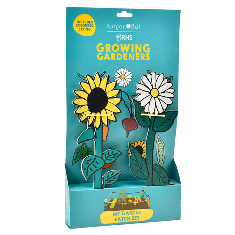 Burgon & Ball My Garden Patch Set Flower - RHS Growing Gardeners