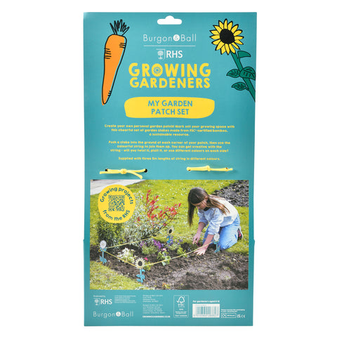 Burgon & Ball My Garden Patch Set Flower - RHS Growing Gardeners