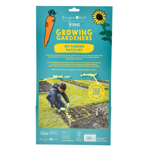 Burgon & Ball My Garden Patch Set Vegetable - RHS Growing Gardeners