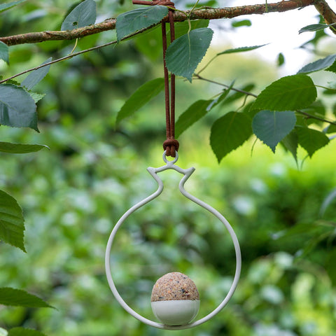 Burgon & Ball Sophie Conran Fat Ball Bird Feeder - Pomegranate