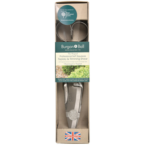 Burgon & Ball Topiary Shears - Professional Soft Squeeze Large