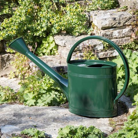 Burgon & Ball Waterfall Watering Can - 5 Litre - British Racing Green